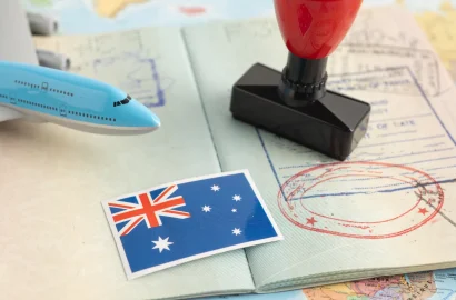 bangkok-thailand-march-1-2024-australia-flag-with-approved-stamp-visa-passport-document-immigration-airport-country